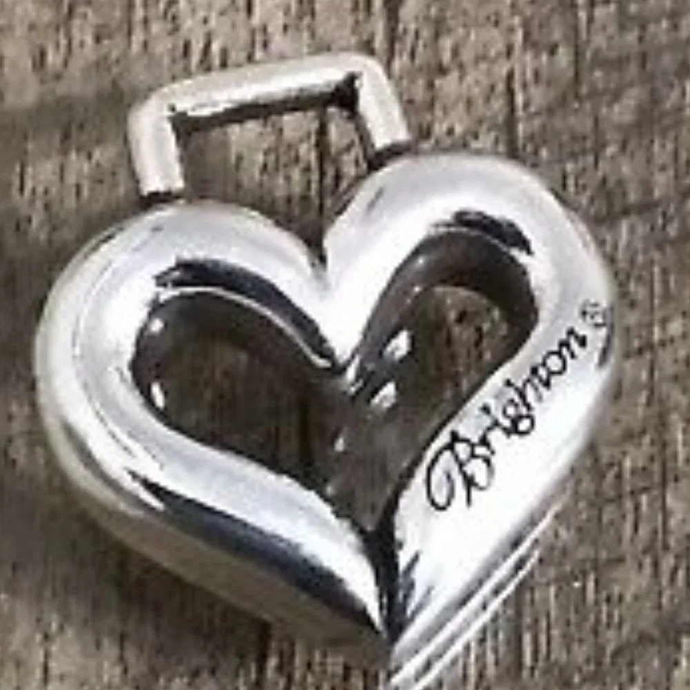 Brighton Heart Purse Fob Charm